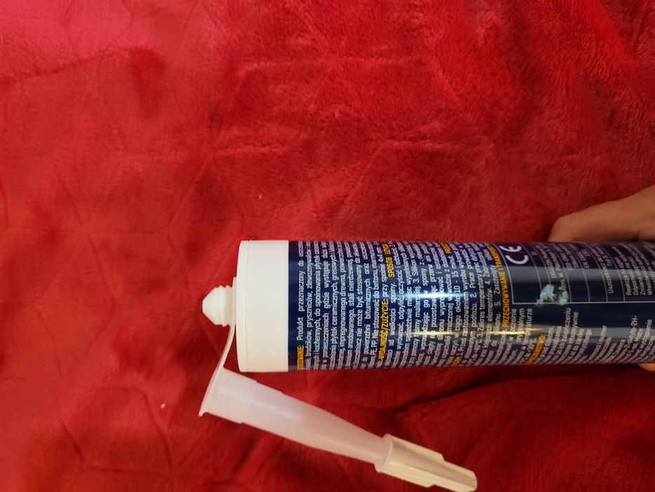 Silikon sanitarny bezbarwny 280 ml Niteo