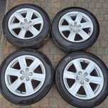 LATO KOŁA 17 ORYGINAŁ AUDI A6 C7 4G Q3 TIGUAN ATECA VW T4 225/55 R17 19r