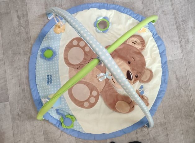 Mata edukacyjna sensoryczna Canpol babies do zabawy 0+ miś