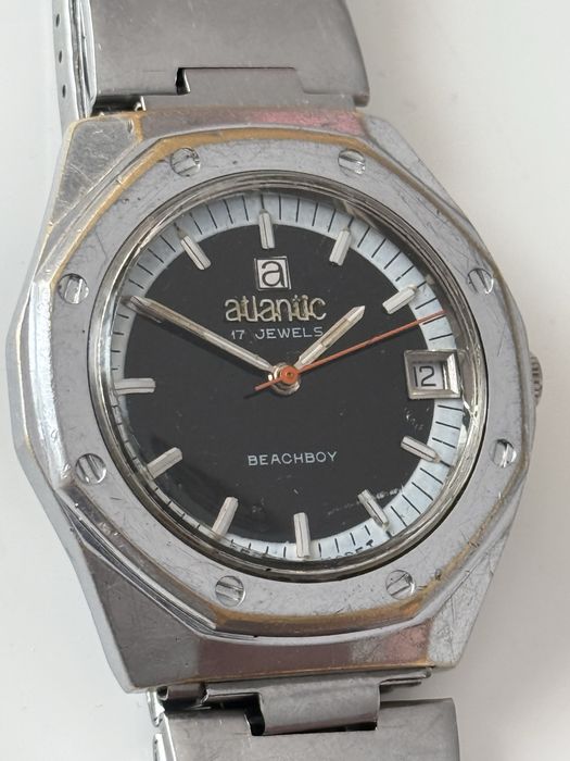 Atlantic Bechboy, 17jewels, średnica 38mm bez koronki, w oryginale