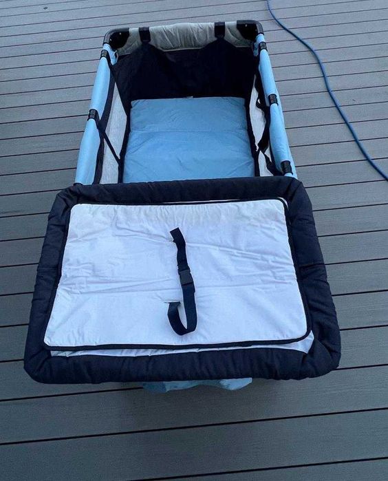 Łóżeczko turystyczne Coneco Apollo Blue- mało używane