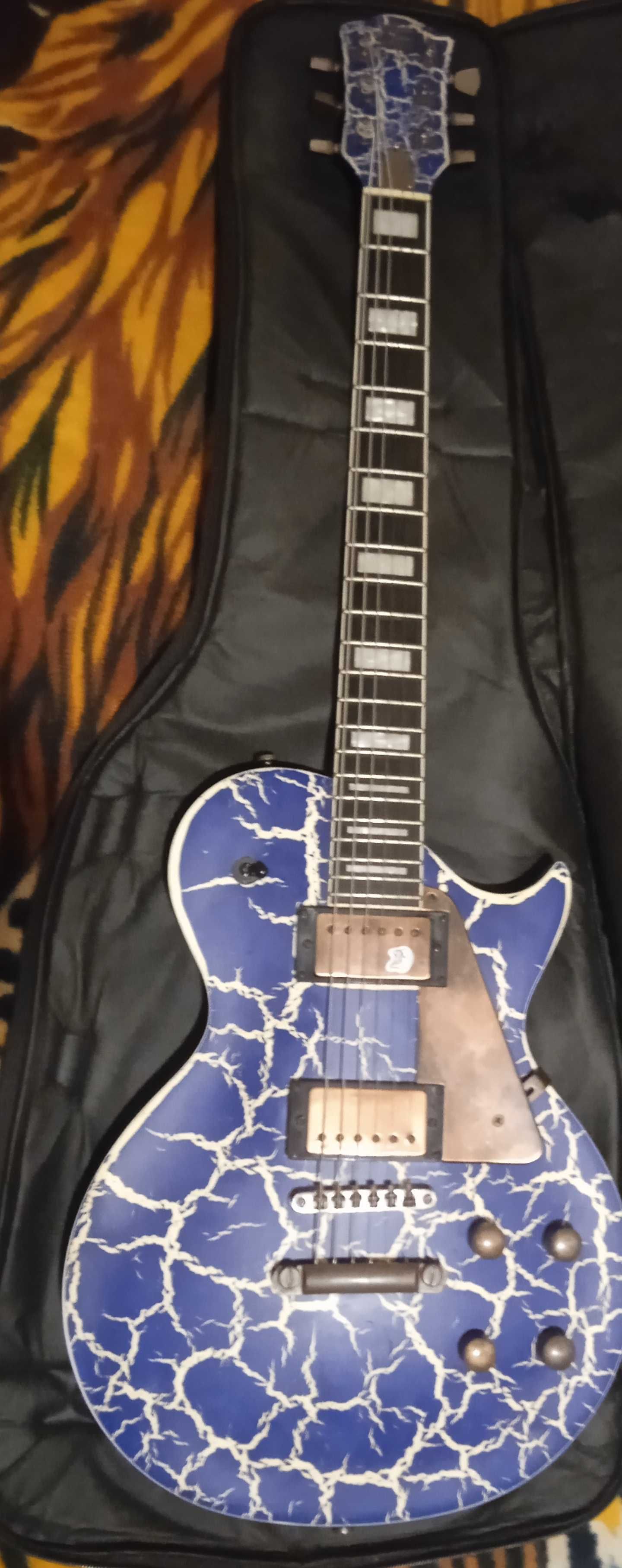 AXL badwater 1216 les paul, Гибсон лес пол, синглкат, esp, epiphone