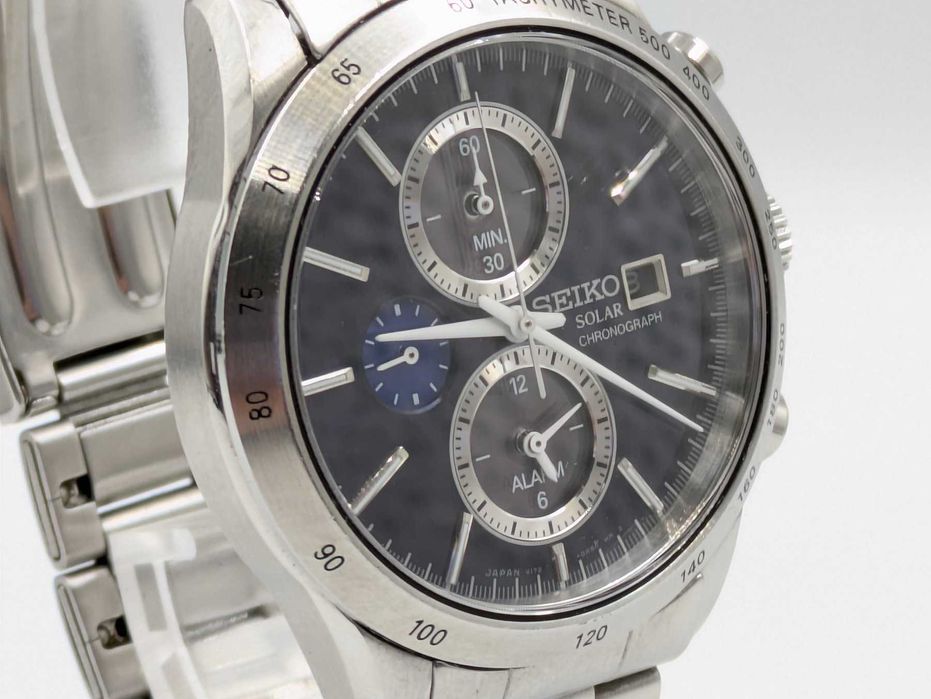 Relógio Seiko - funciona a luz solar