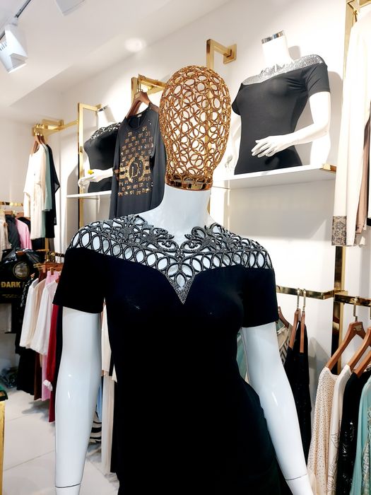 Sassofono Dark More нарядная кофта с камнями. Люкс! Размер s