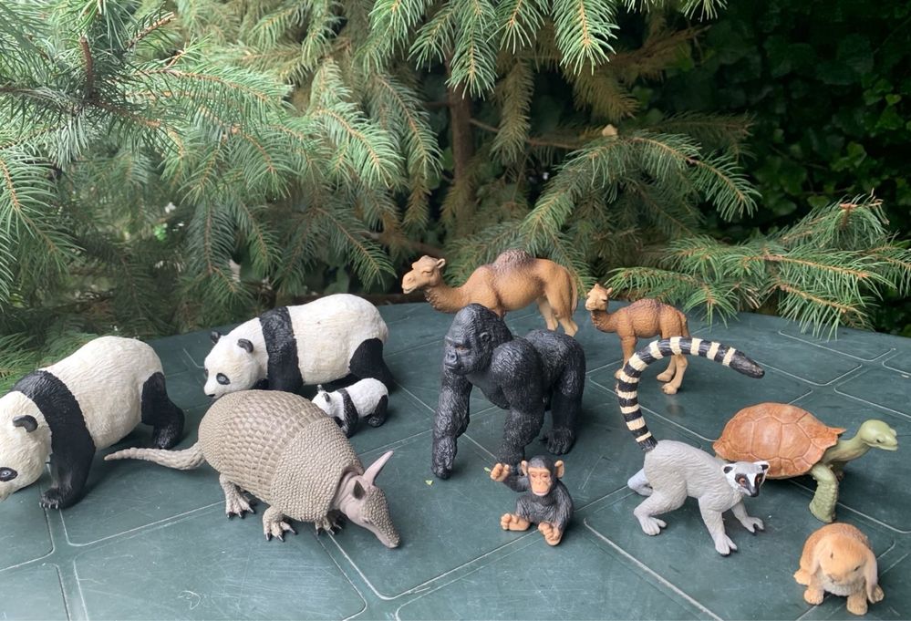 Фигурки Schleich динозавр, морские ,дикие и домашнии животные