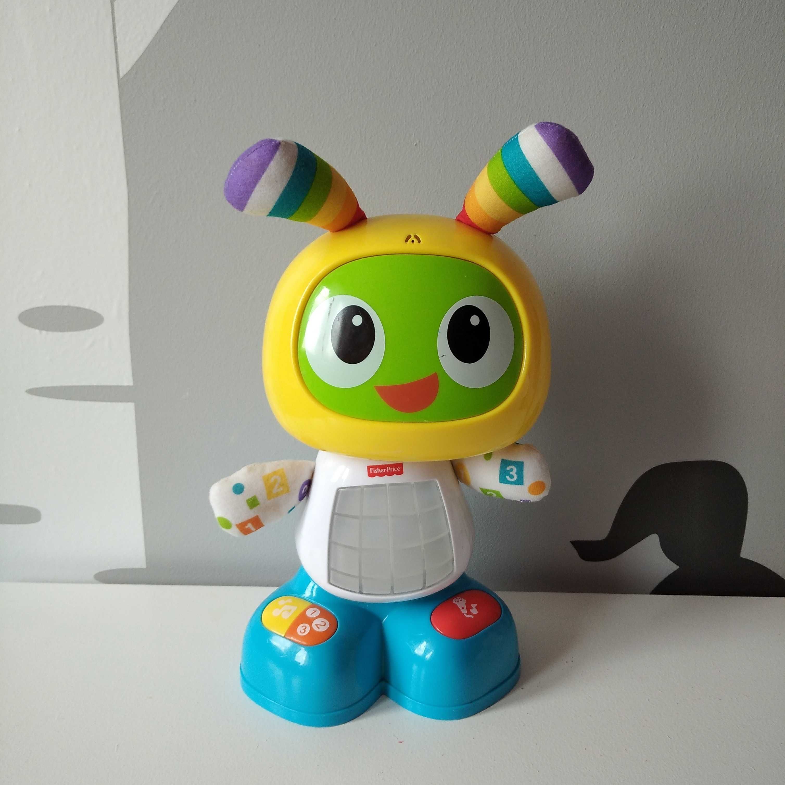 Bebo robot fisher price, zabawka interaktywna