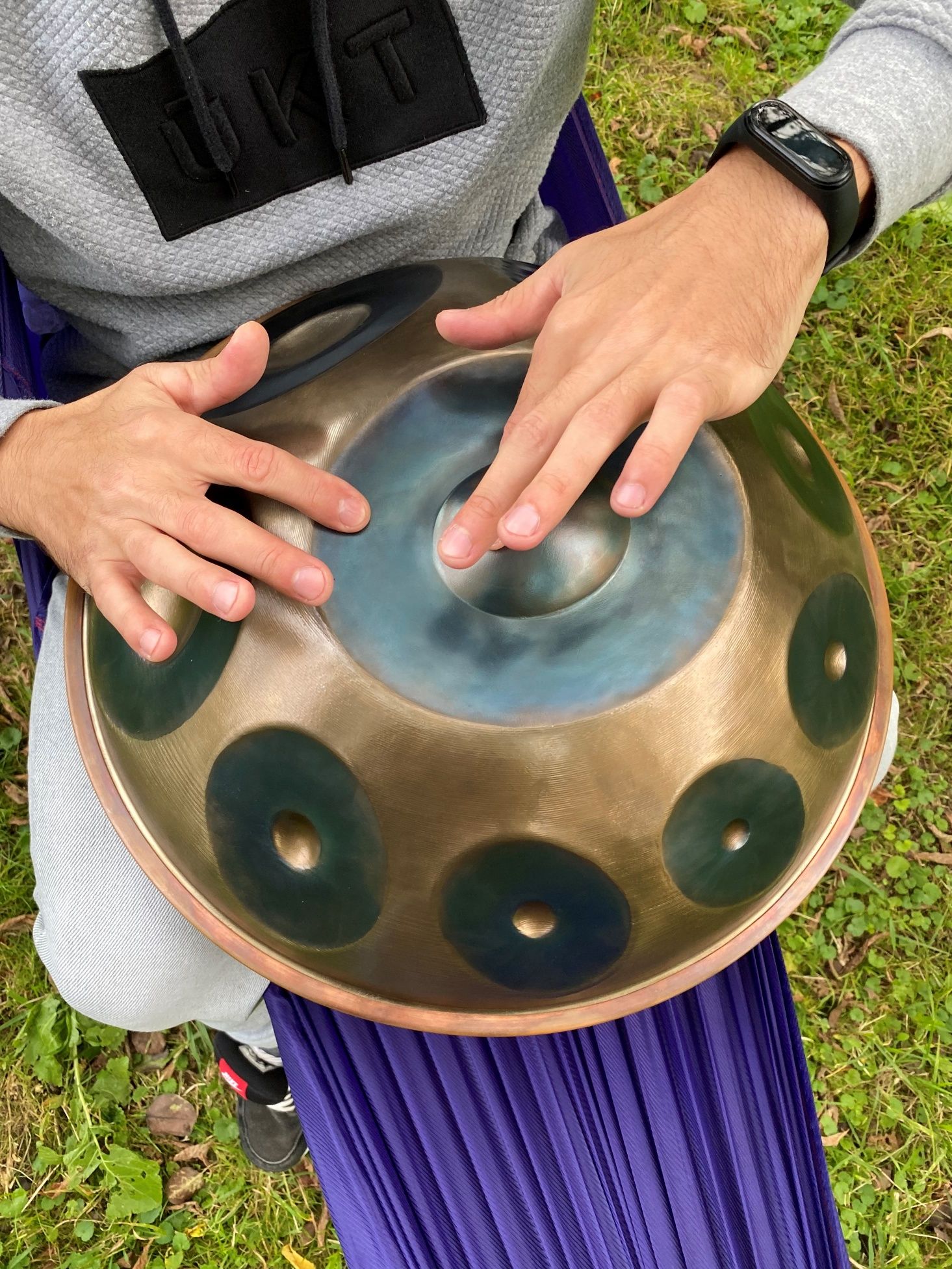 Ханг Хендпан 9 нот МІНІ Ø45см (чохол у подарунок) Hang Handpan