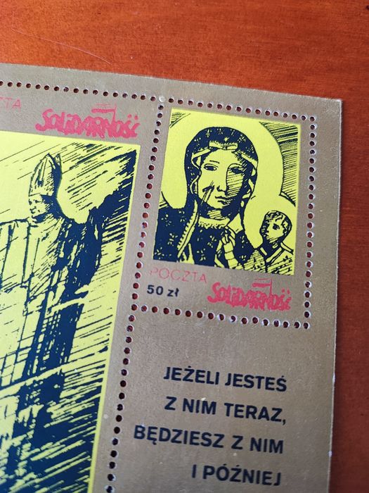Znaczki Poczta SOLIDARNOŚCI - PRL - podziemie