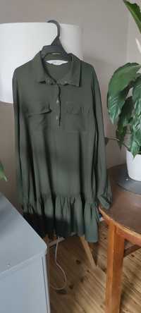 Sukienka khaki H&M rozmiar 146