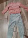 Bluza spodnie dres polarkowy 98