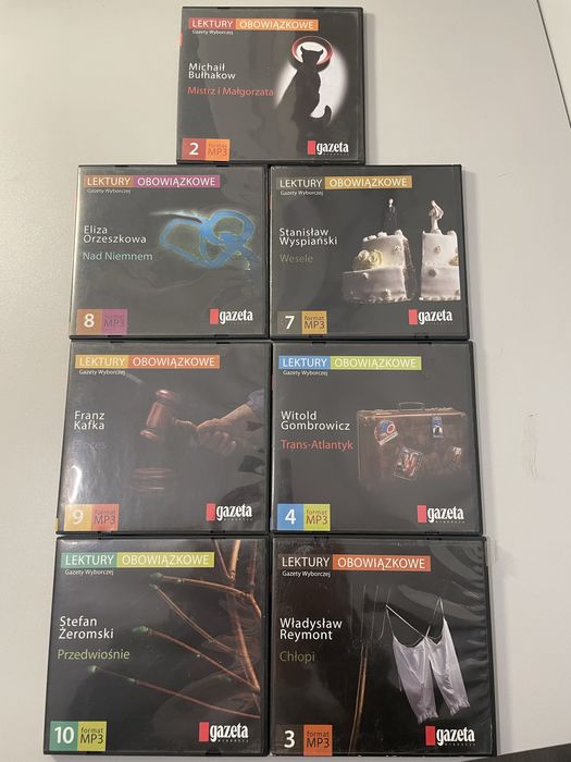 Płyty szt 7. Lektury obowiazkowe.