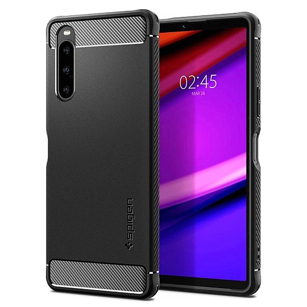 Spigen Rugged Armor Sony Xperia 10 V Matte Black