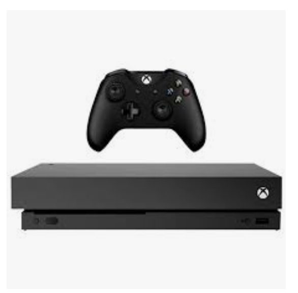 Konsola xbox one x - prawie nowa