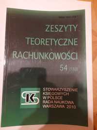 Zeszyty teoretyczne rachunkowości 54, SKwP 2010