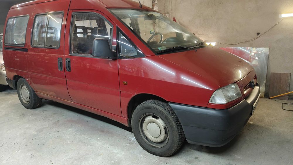 Peugeot expert 1.6 LPG/salon polska/niski przebieg/bez wkładu/6 osóbCB