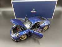 1:18 NOREV Porsche 911 992 GT3 Touring Package Blue  model nowy