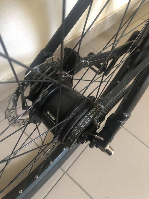 Дешева ціна Велосипед на планетарці cube huge pro на ремні широкі шини