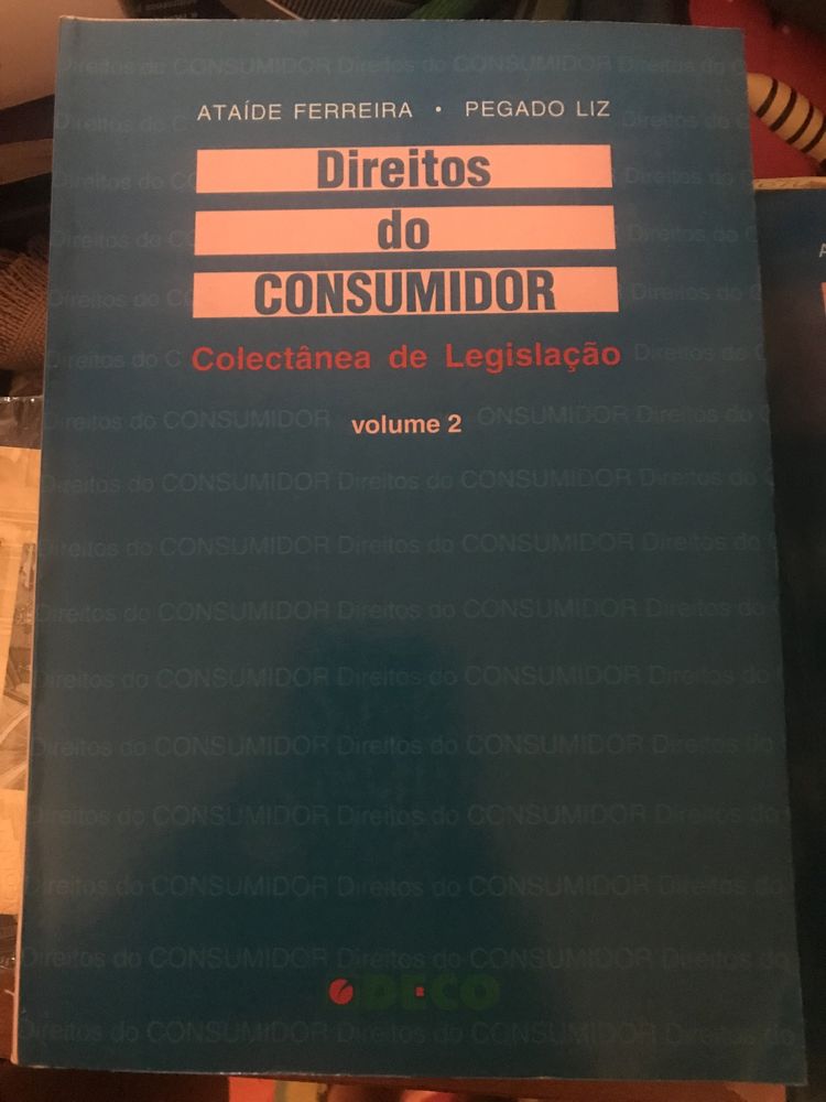 Livros Direito Trabalho e Consumo