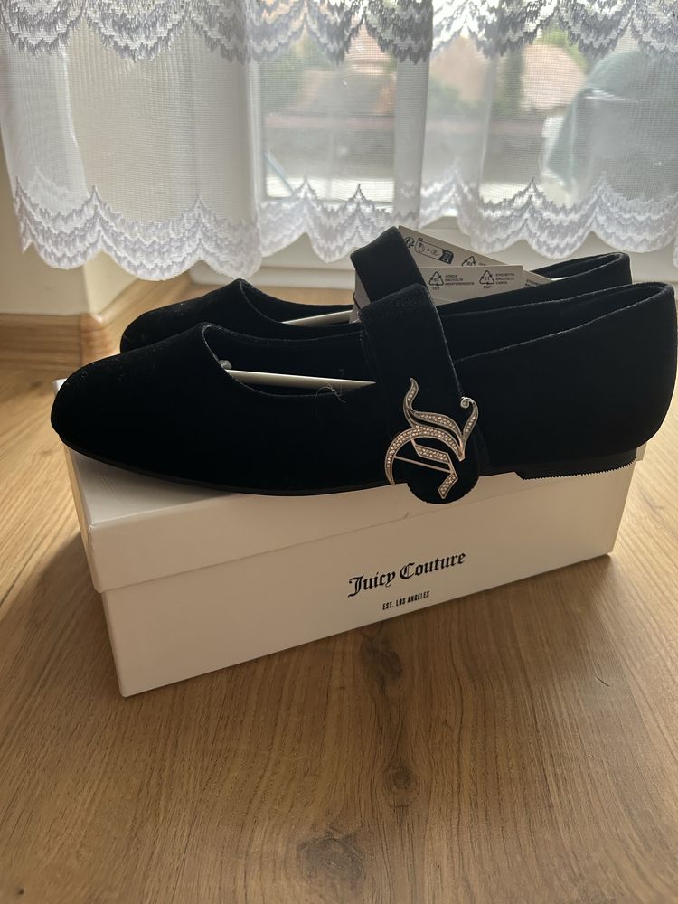 baleriny czarne 41 juicy couture