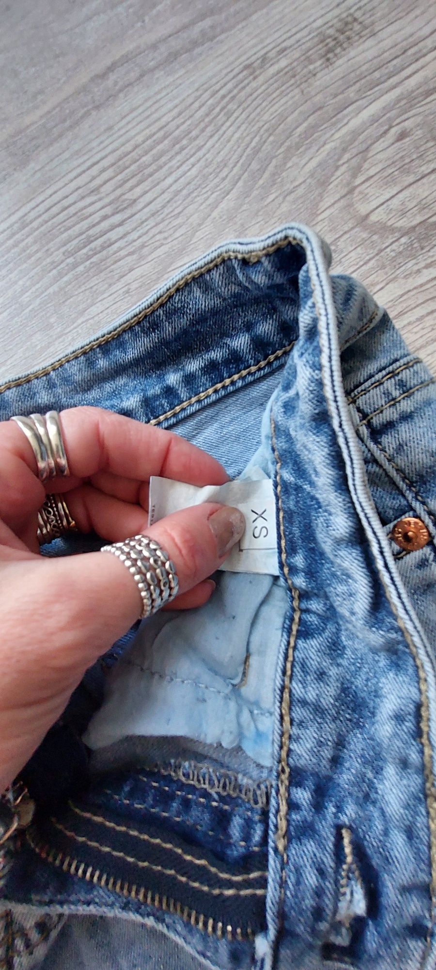 Spodnie jeansowe rozm. Xs
