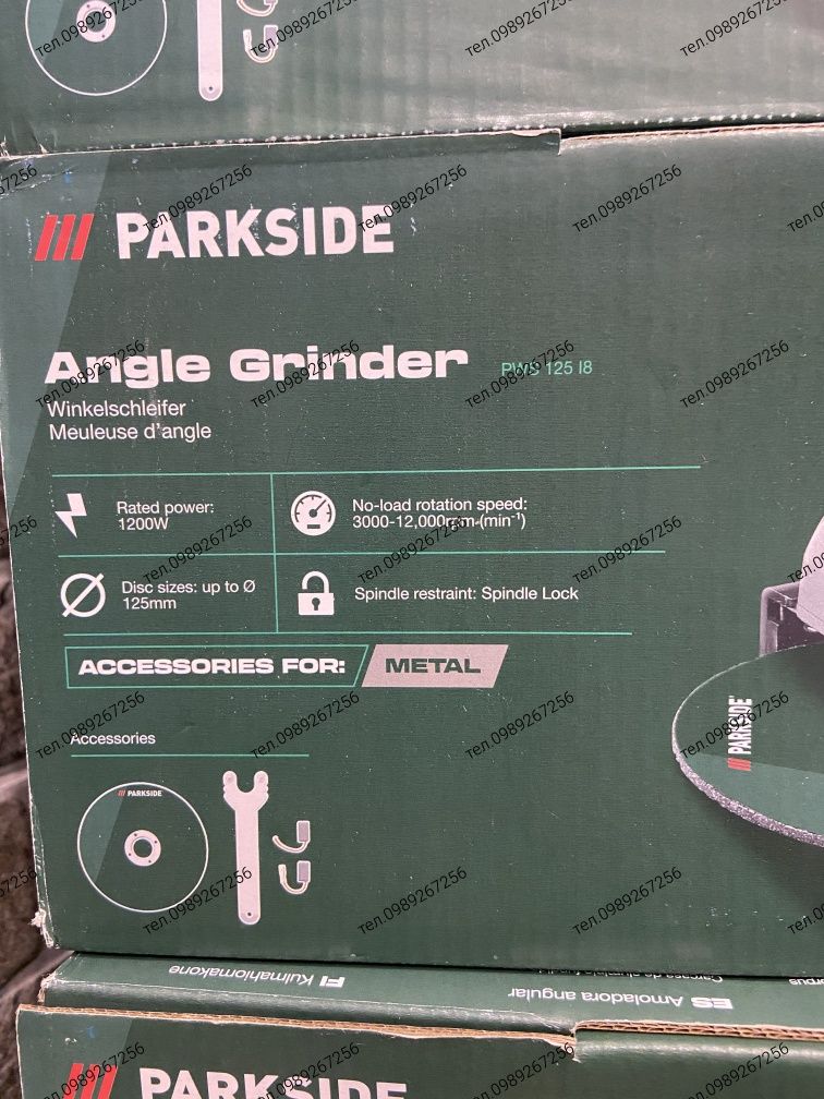 Кутова шліфувальна машина болгарка PARKSIDE НІМЕЧЧИНА