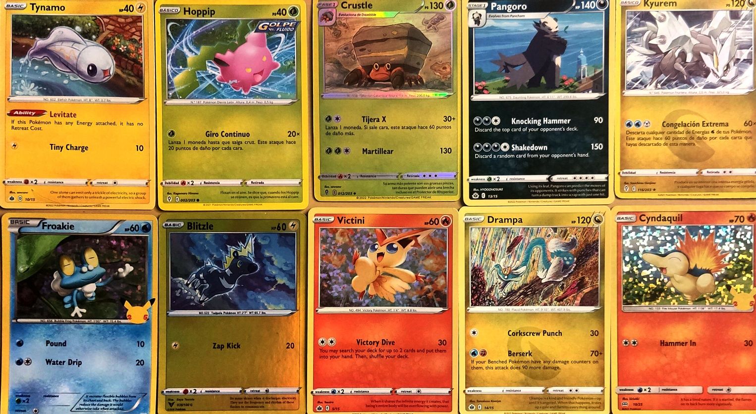 Cartas Pokémon .