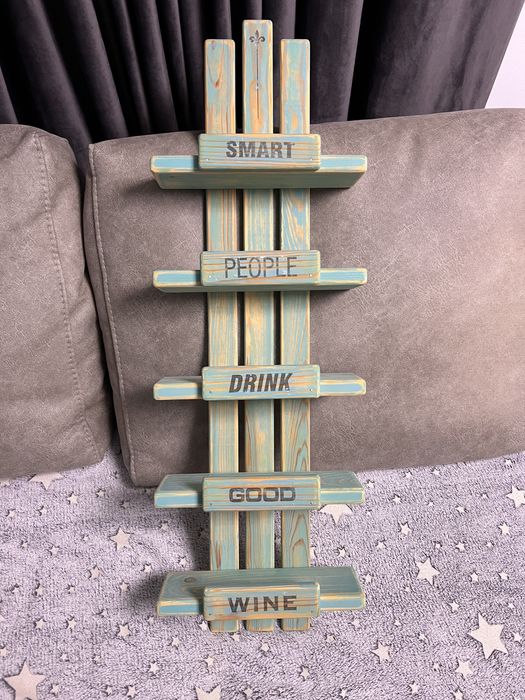 Винна полиця ручна робота