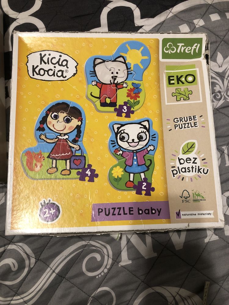 Puzzle baby Eco Kicia Kocia 2+ Trefl