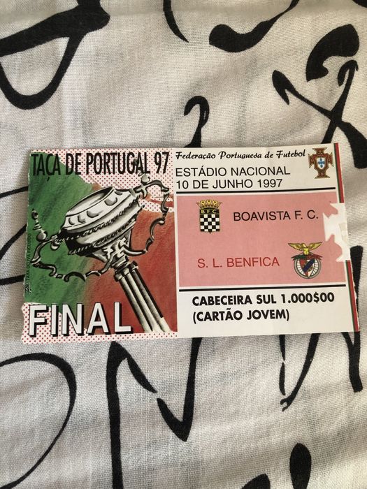 Bilhetes de futebol colecionáveis