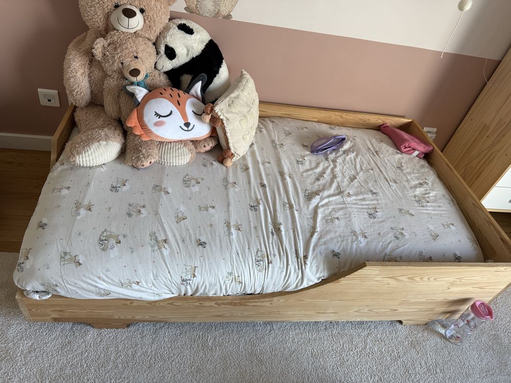 Cama infantil madeira (como nova)
