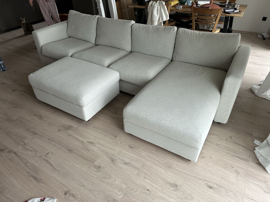 Beżowa kanapa VIMLE IKEA 4 osobowa
