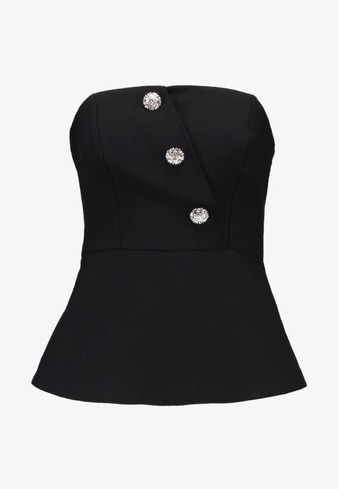 Чорний топ River Island