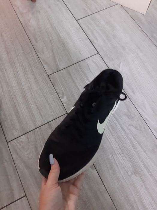 Buty Nike runners kobieta woman Black shoes sport fitness tanio cheap