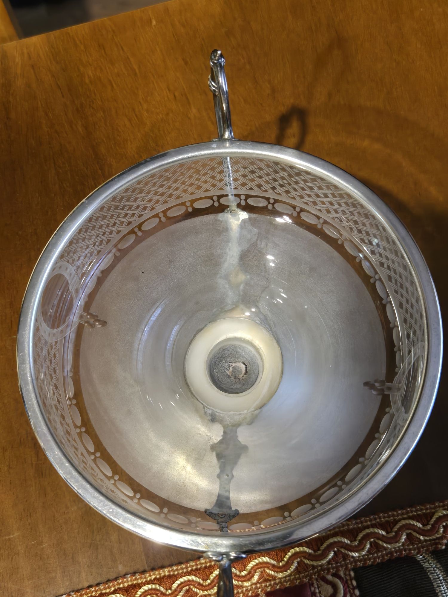cukiernica - bomboniera srebro Pr 950 Francja Debain  XIX w