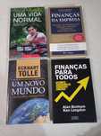 Livros de finanças pessoais; desenvolvimento pessoal, autoajuda