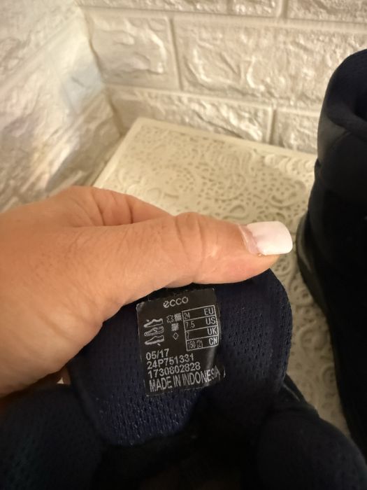 Зимние ботинки ecco 24размер