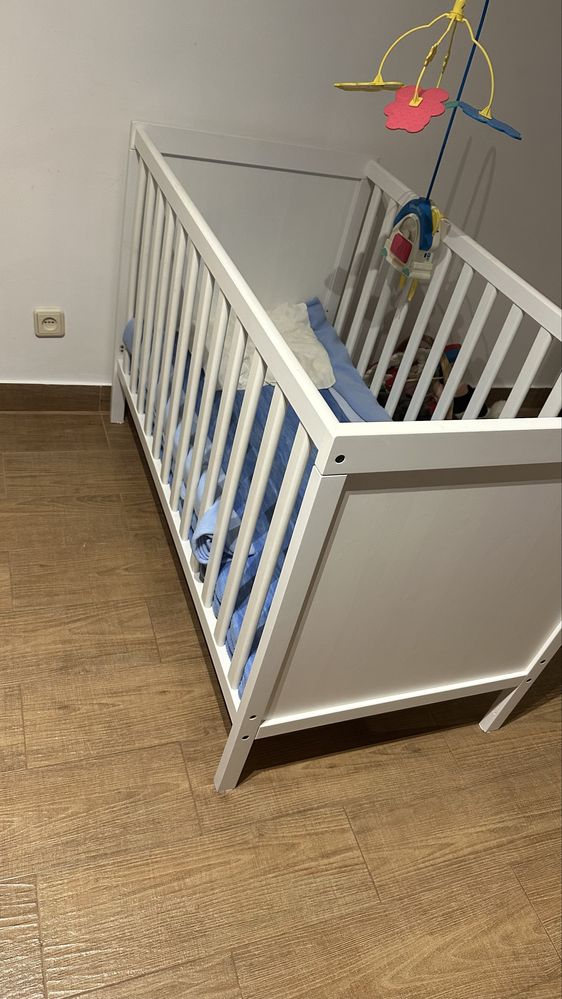 Berço bebe com colchão