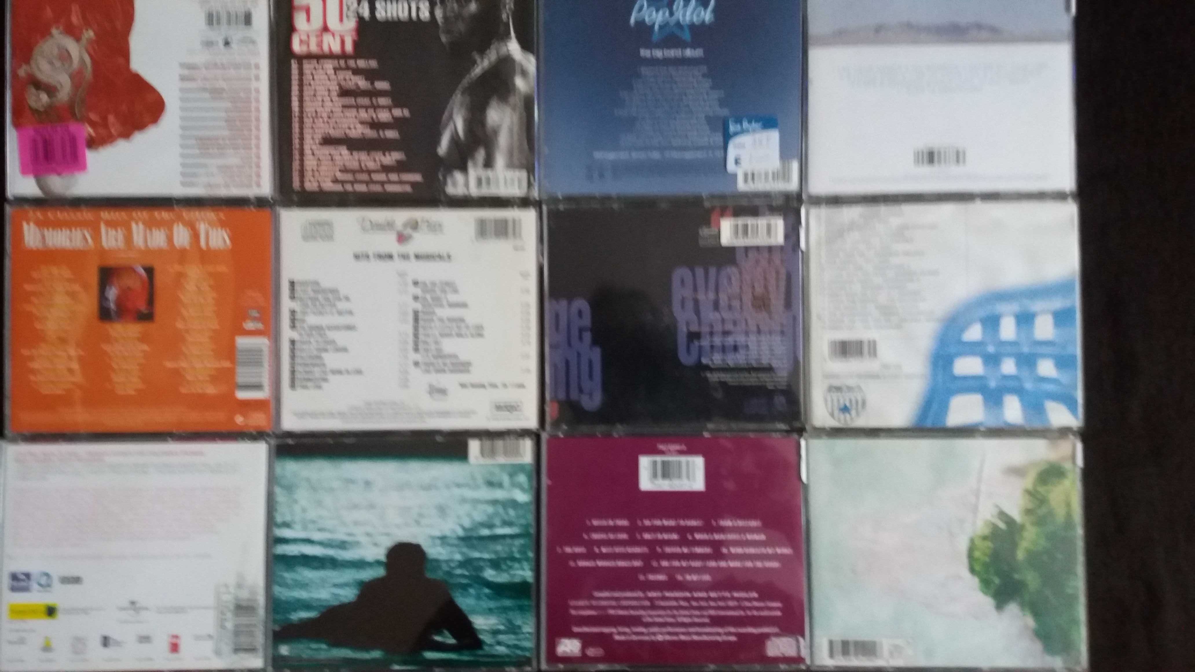 Płyta CD 50 cent Sisqo Pop Idol Webbe Memories musicals