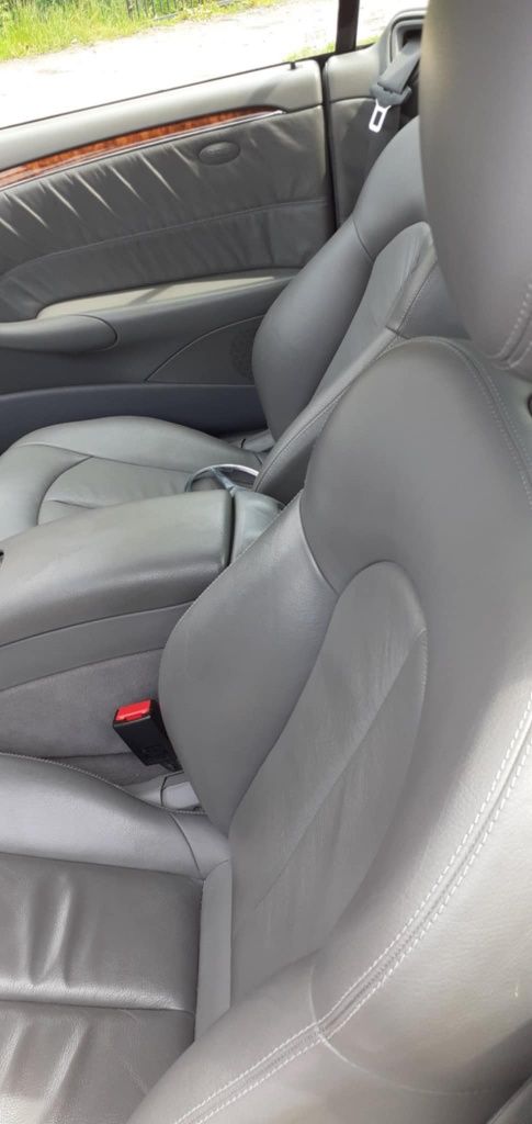 Mercedes CLK uszkodzony