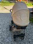 Wózek Dziecięcy Junama hand craft 
3w1 kolor beżowy,, odcień 07,, -
