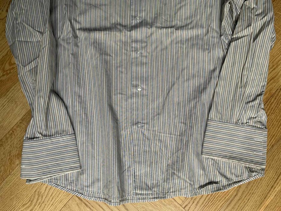 Koszula Sunset Suits męska – paski, rozmiar 42 (L)