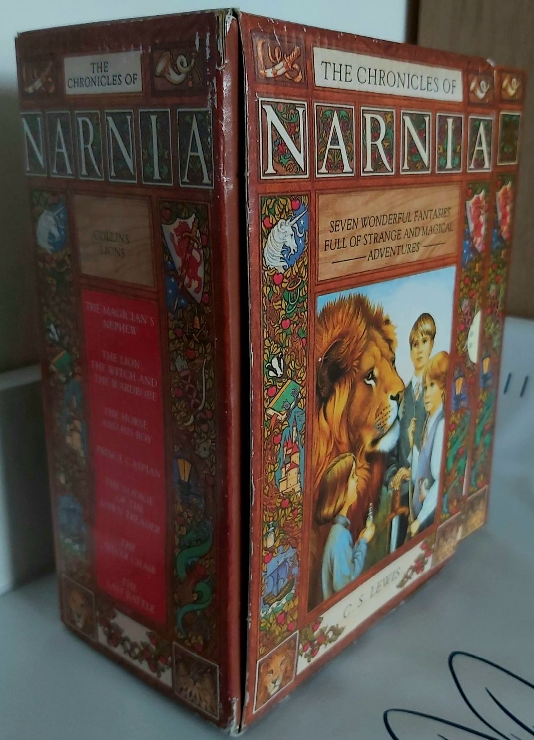 Opowieści z Narni - box całość po angielsku