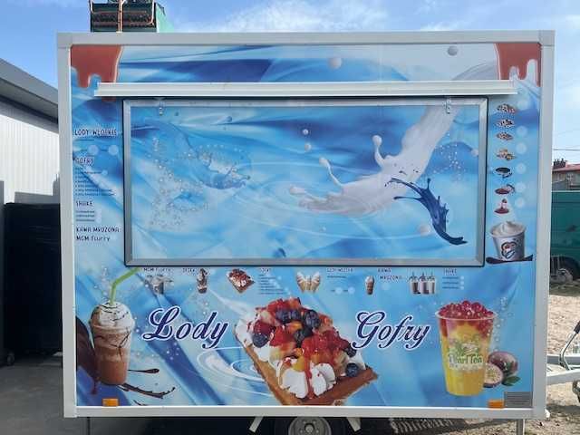 Przyczepa Gastronomiczna NOWA 2025r Maszyna do lodów Taylor
