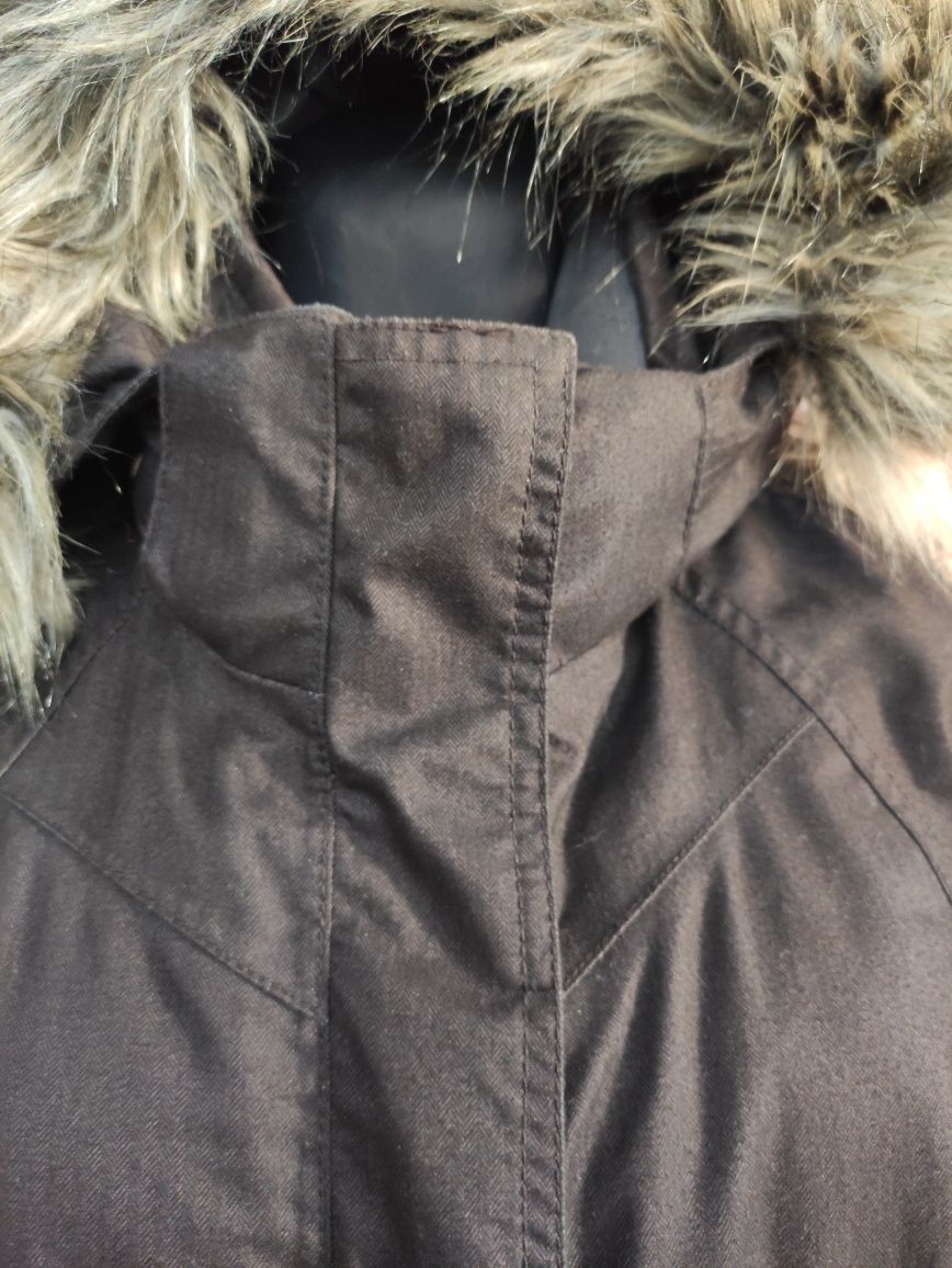 Kurtka zimowa parka damska płaszcz dla puszystej IcePeak L 46 XL 48