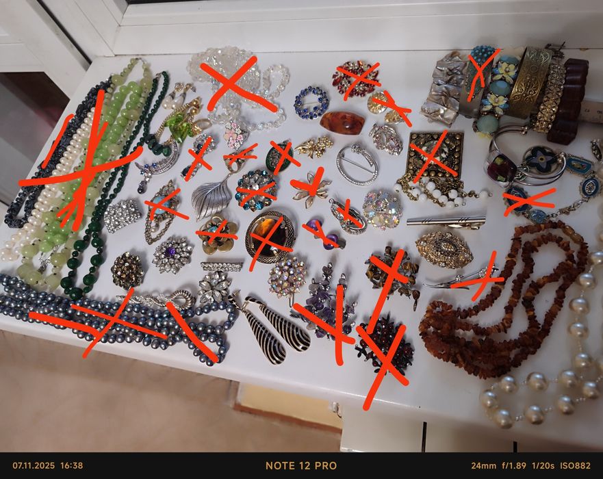 Бусы броши браслеты винтаж СССР