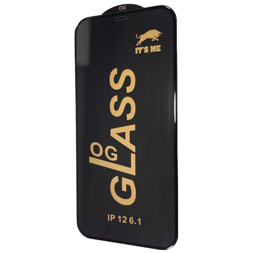 Захисне скло OG iPhone 16 Pro Max - full glue premium, защитное стекло