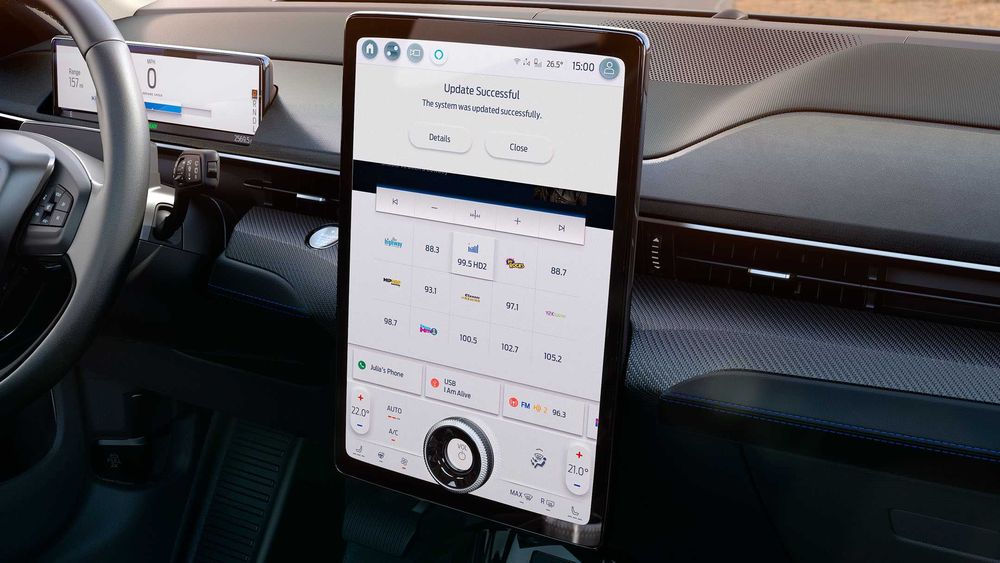 Polskie Menu Ford Sync4 Radio parzyste Bronco Edge F-150 Mustang Mach