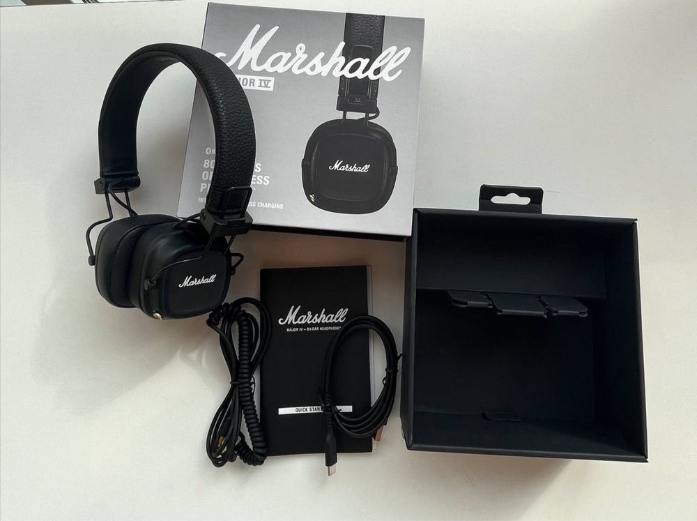 ОРИГІНАЛ!!! Marshall Major IV Black!!! Без передоплати!!!