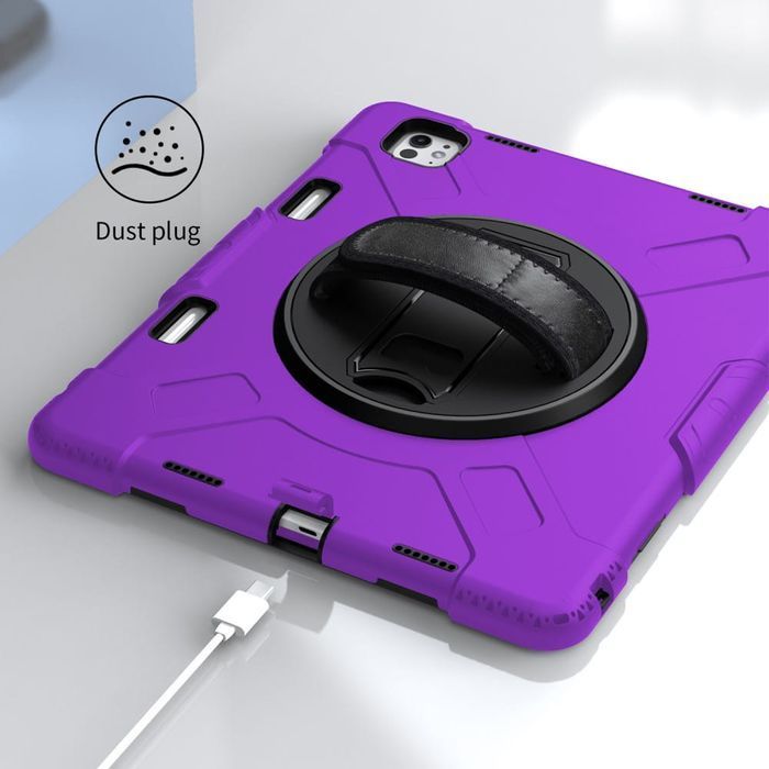 Etui do iPad Mini 6 8.3" z Podstawką i Miejscem na Rysik Fioletowe
