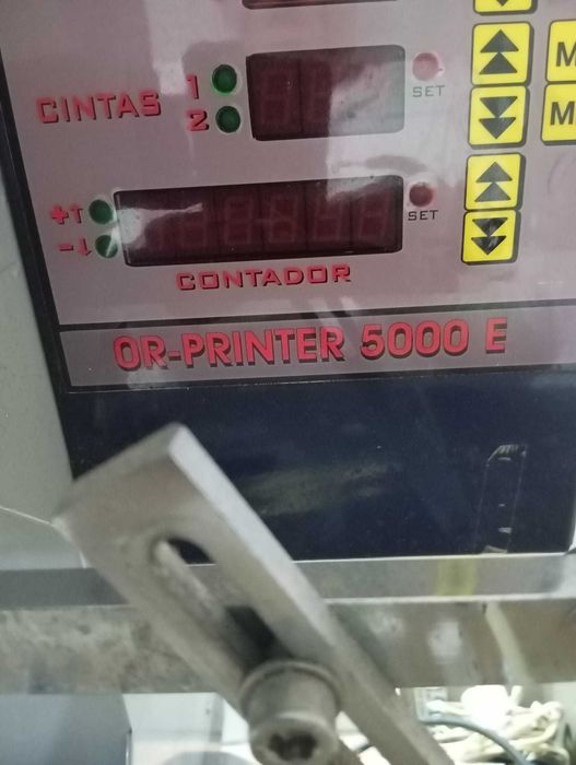 Máquina de gravar a quente